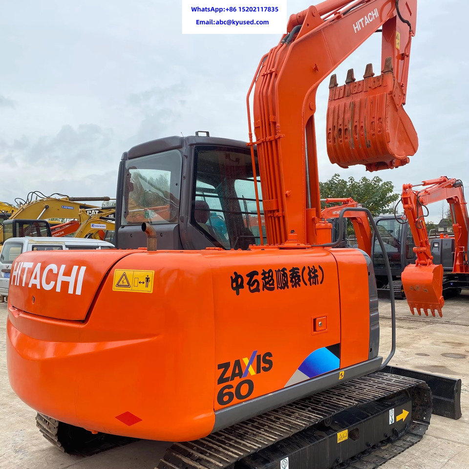 Bagger HITACHI ZX60: das Bild 19 Bagger HITACHI ZX60: das Bild 19