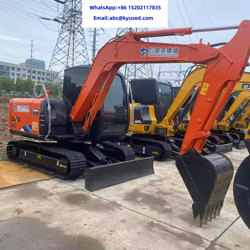 Bagger HITACHI ZX60: das Bild 7 Bagger HITACHI ZX60: das Bild 7