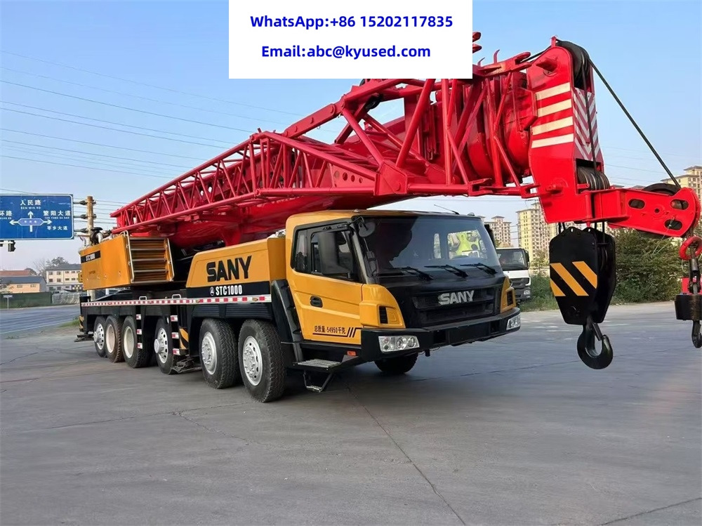 Mobilkran SANY STC1000 STC1300 STC1600 STC2200 STC3500 100TON 130TON 160TON 220T 350T: das Bild 7
