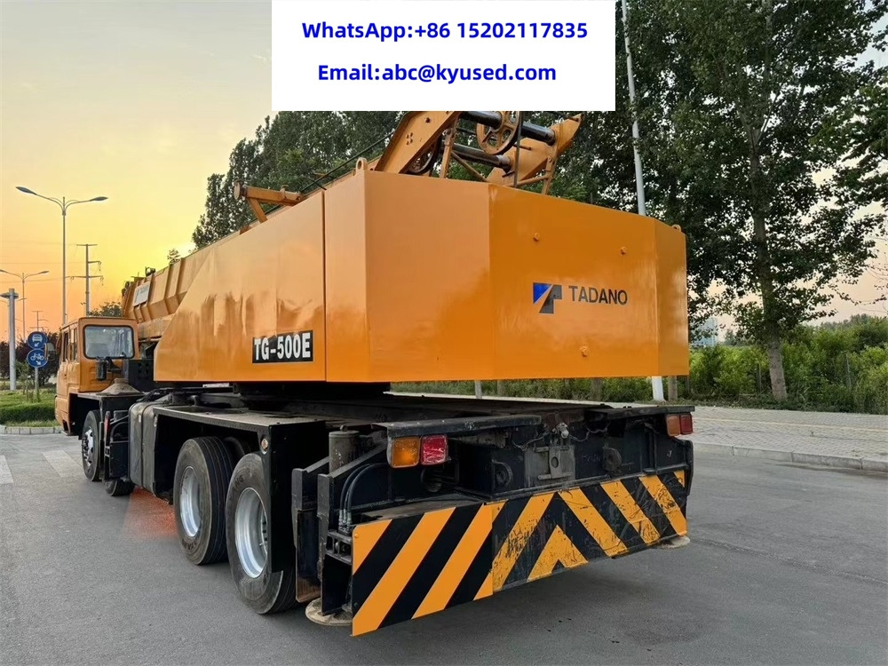 TADANO TG500E TG700E TG1000 TL250E TL300E 25TON 30TON 50TON 70T 100TON - Mobilkran: das Bild 4 TADANO TG500E TG700E TG1000 TL250E TL300E 25TON 30TON 50TON 70T 100TON - Mobilkran: das Bild 4