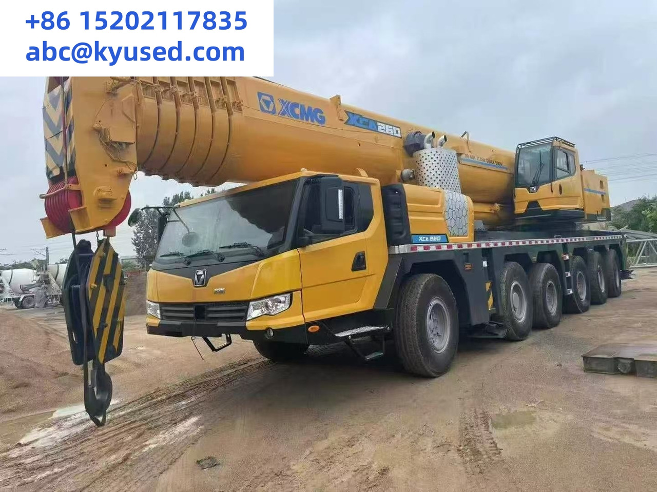 XCMG XCA300 XCA260 300ton 260ton 250ton 220ton 200ton 180ton used crane - All-Terrain Kran: das Bild 1 XCMG XCA300 XCA260 300ton 260ton 250ton 220ton 200ton 180ton used crane - All-Terrain Kran: das Bild 1