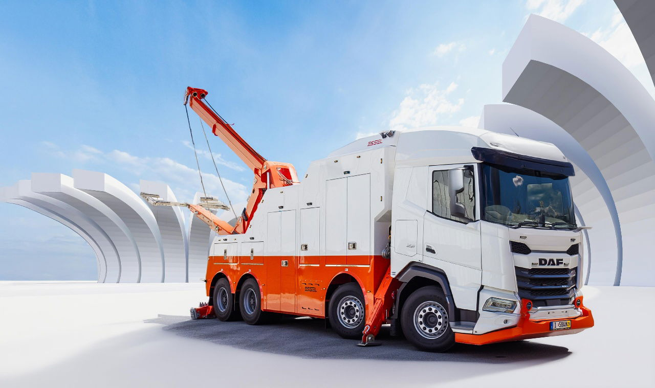 DAF XF 530 NEW T-REX DAF white - Abschleppwagen: das Bild 1 DAF XF 530 NEW T-REX DAF white - Abschleppwagen: das Bild 1