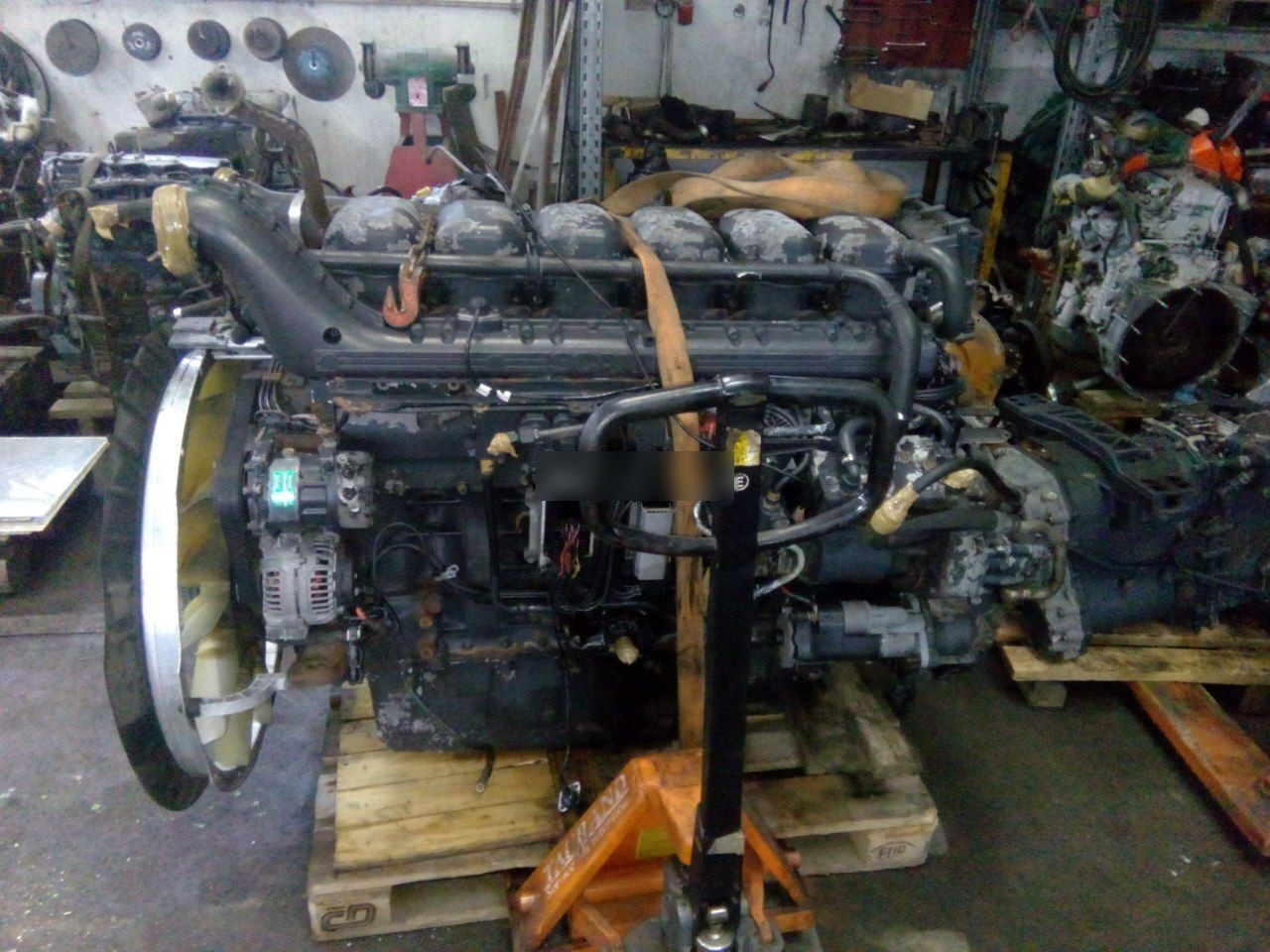 Scania DC1214 HPI E4 Scania R420 - Motor für LKW: das Bild 1 Scania DC1214 HPI E4 Scania R420 - Motor für LKW: das Bild 1