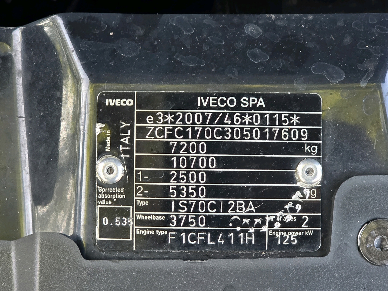 Kleintransporter Iveco Daily 72c-17 Rama Pod Zabudowę Klima ! 3.0 HPI  ! 170 Hp * Super Stan  !: das Bild 27