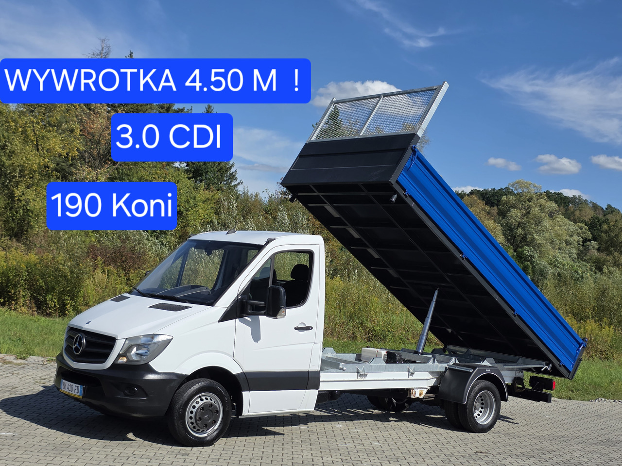 MERCEDES-BENZ Sprinter 419 CDI Wywrotka 4.50 M ! Kiper 3-Stronny ! Klima ! 3.0 CDI * 190 Km ! - Kipper Transporter: das Bild 1 MERCEDES-BENZ Sprinter 419 CDI Wywrotka 4.50 M ! Kiper 3-Stronny ! Klima ! 3.0 CDI * 190 Km ! - Kipper Transporter: das Bild 1
