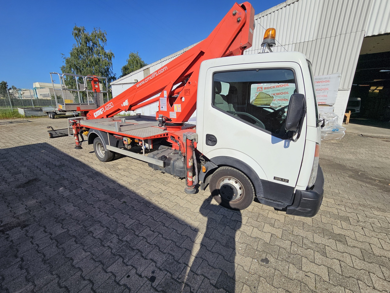 LKW mit Arbeitsbühne Nissan Cabstar CMC PLA 250 - 25m TOP nur 420 Stunden!: das Bild 8