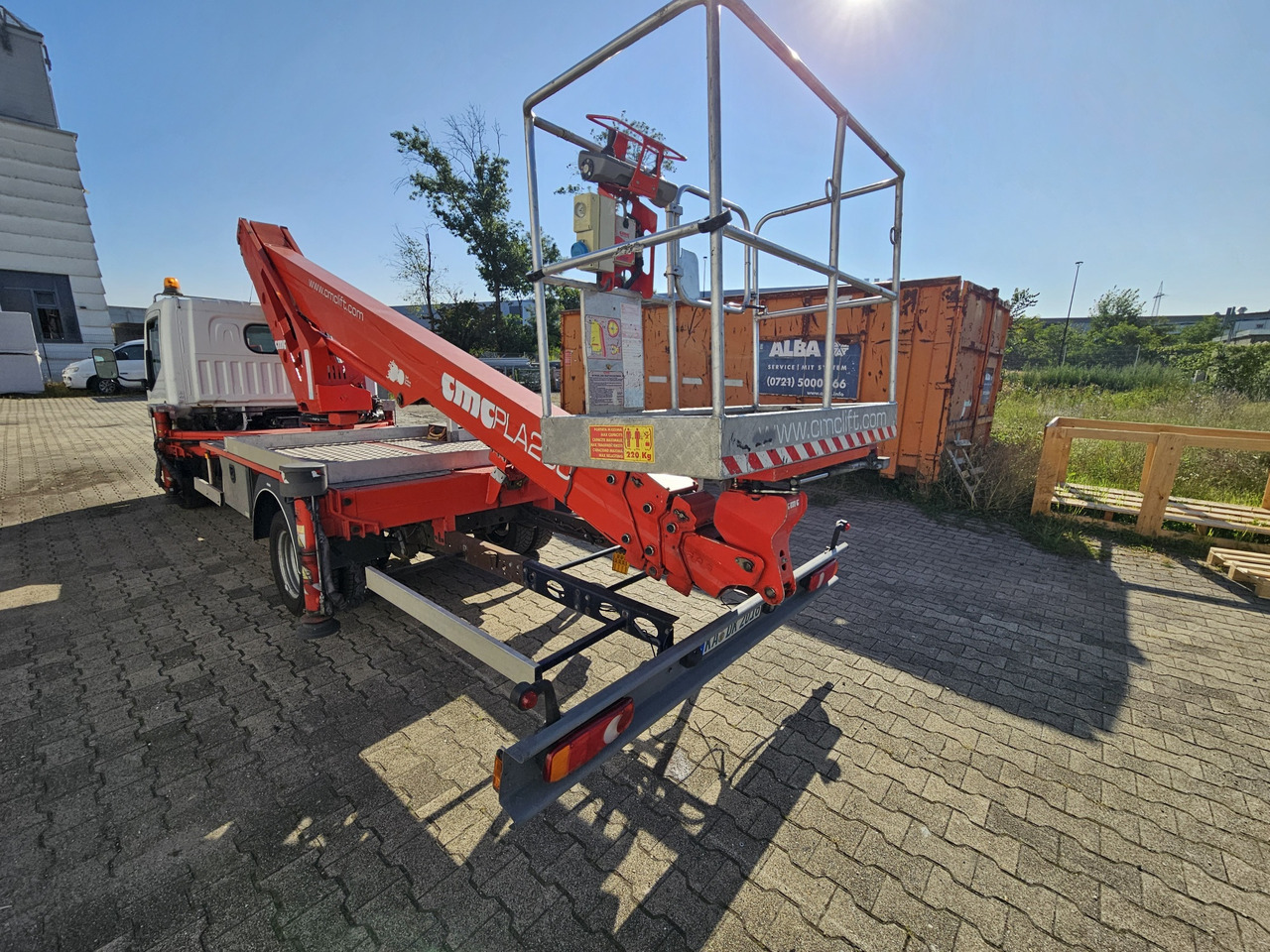 LKW mit Arbeitsbühne Nissan Cabstar CMC PLA 250 - 25m TOP nur 420 Stunden!: das Bild 12