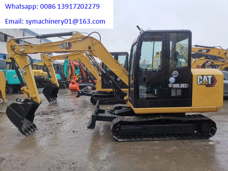 Caterpillar 305.5E2 - Minibagger: das Bild 1 Caterpillar 305.5E2 - Minibagger: das Bild 1
