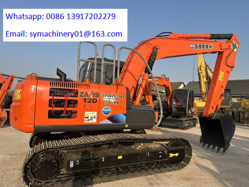 Hitachi ZX120 - Minibagger: das Bild 1 Hitachi ZX120 - Minibagger: das Bild 1
