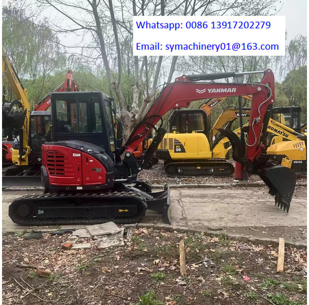Yanmar Vio 55 - Minibagger: das Bild 4 Yanmar Vio 55 - Minibagger: das Bild 4