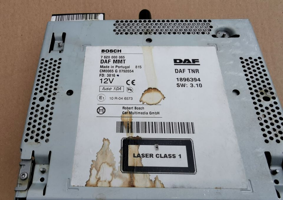 NAWIGACJA DAF XF 106 ORYGINAŁ 1896394 - Navigationssystem für LKW: das Bild 2 NAWIGACJA DAF XF 106 ORYGINAŁ 1896394 - Navigationssystem für LKW: das Bild 2