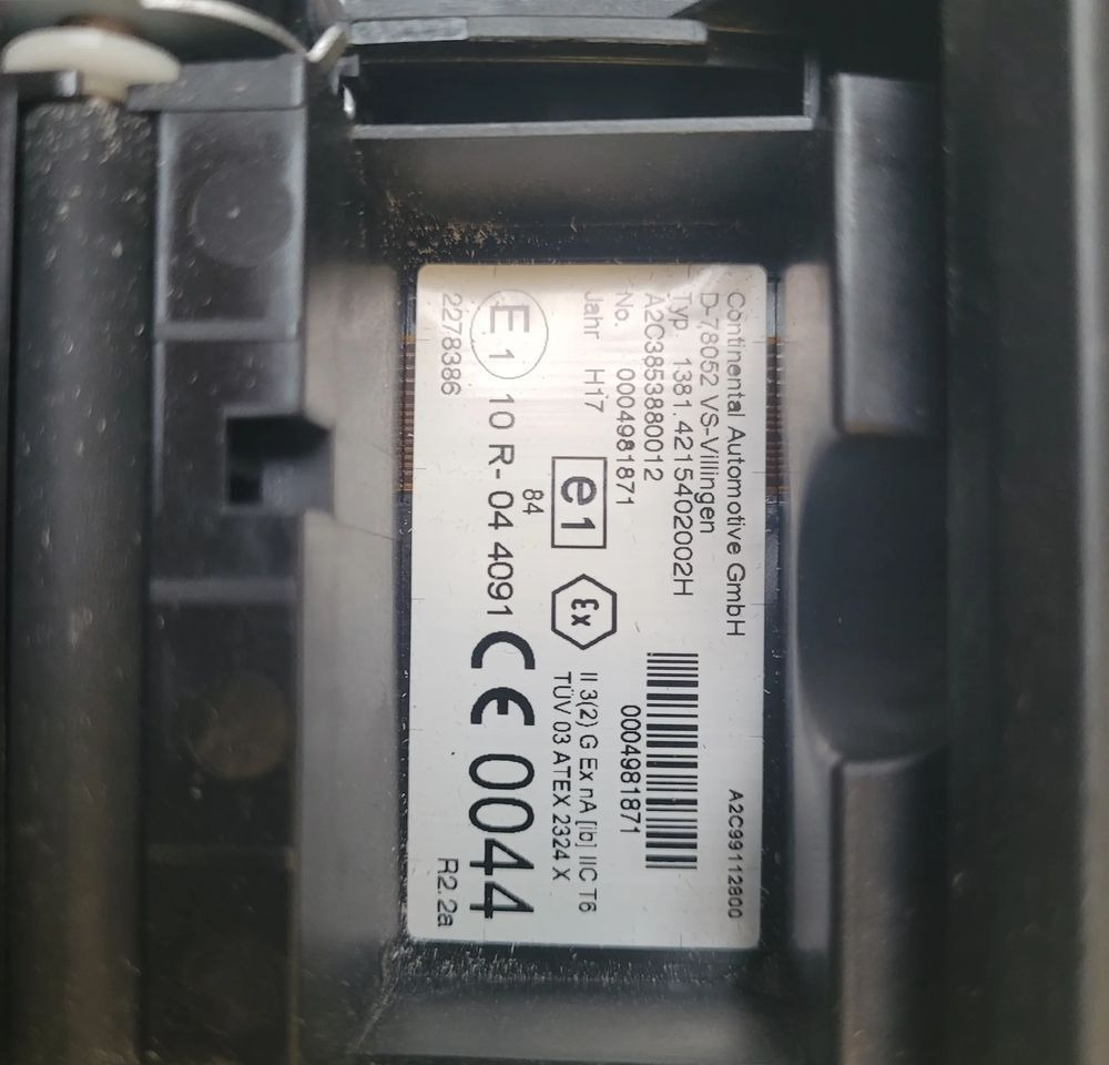 TACHOGRAF SCANIA 2278386 R 2.2a CHWALIM116 - Tachograph für LKW: das Bild 2 TACHOGRAF SCANIA 2278386 R 2.2a CHWALIM116 - Tachograph für LKW: das Bild 2