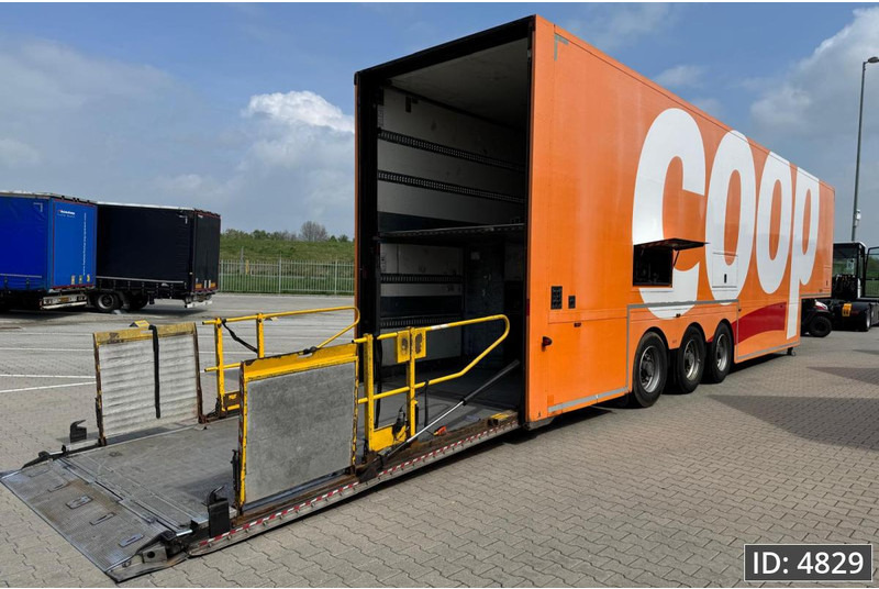 BURGERS Double-Deck / Steering axle / Tail lift / 7 pieces - Koffer Auflieger: das Bild 5 BURGERS Double-Deck / Steering axle / Tail lift / 7 pieces - Koffer Auflieger: das Bild 5