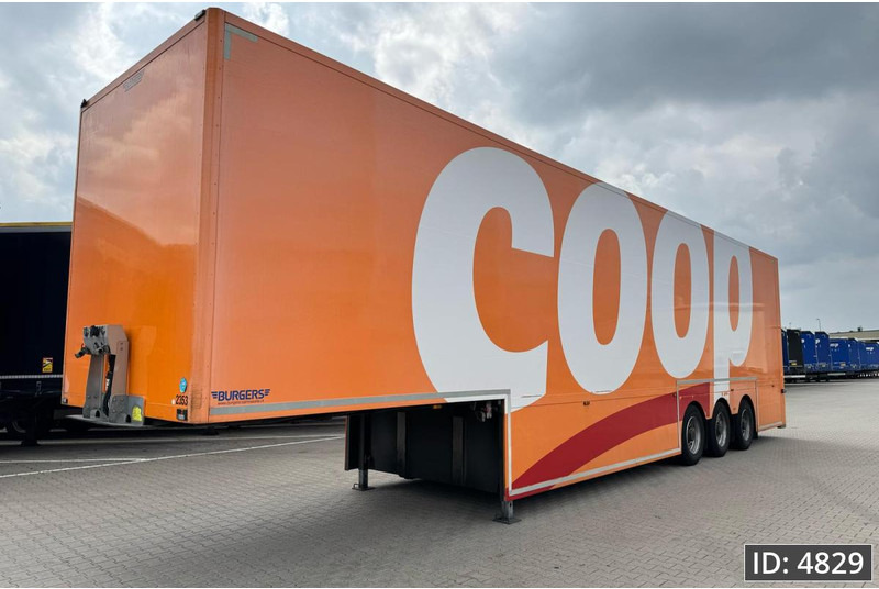 BURGERS Double-Deck / Steering axle / Tail lift / 7 pieces - Koffer Auflieger: das Bild 1 BURGERS Double-Deck / Steering axle / Tail lift / 7 pieces - Koffer Auflieger: das Bild 1