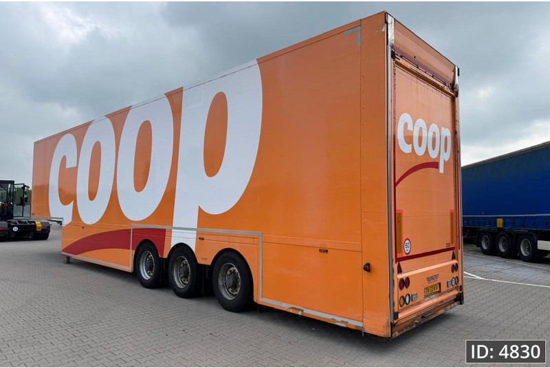 BURGERS Double-Deck / Steering axle / Tail lift / Racing - Koffer Auflieger: das Bild 2 BURGERS Double-Deck / Steering axle / Tail lift / Racing - Koffer Auflieger: das Bild 2