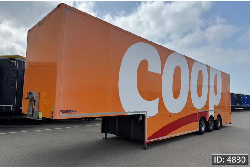 BURGERS Double-Deck / Steering axle / Tail lift / Racing - Koffer Auflieger: das Bild 1 BURGERS Double-Deck / Steering axle / Tail lift / Racing - Koffer Auflieger: das Bild 1