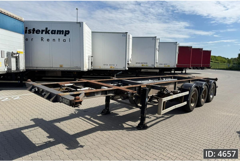 DESOT 3AT / 20-30 ft / BPW - Container/ Wechselfahrgestell Auflieger: das Bild 1 DESOT 3AT / 20-30 ft / BPW - Container/ Wechselfahrgestell Auflieger: das Bild 1