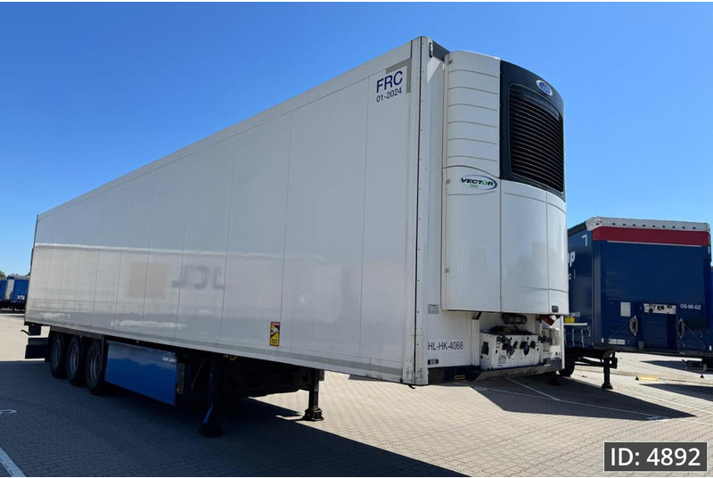 Krone SD / Carrier Vector 1550 / Palletbox / BPW Drum - Kühlkoffer Auflieger: das Bild 4 Krone SD / Carrier Vector 1550 / Palletbox / BPW Drum - Kühlkoffer Auflieger: das Bild 4
