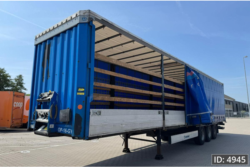 Krone SD / Sideboards / Drum brakes / DHOLLANDIA 2000KG - Planenauflieger: das Bild 1 Krone SD / Sideboards / Drum brakes / DHOLLANDIA 2000KG - Planenauflieger: das Bild 1