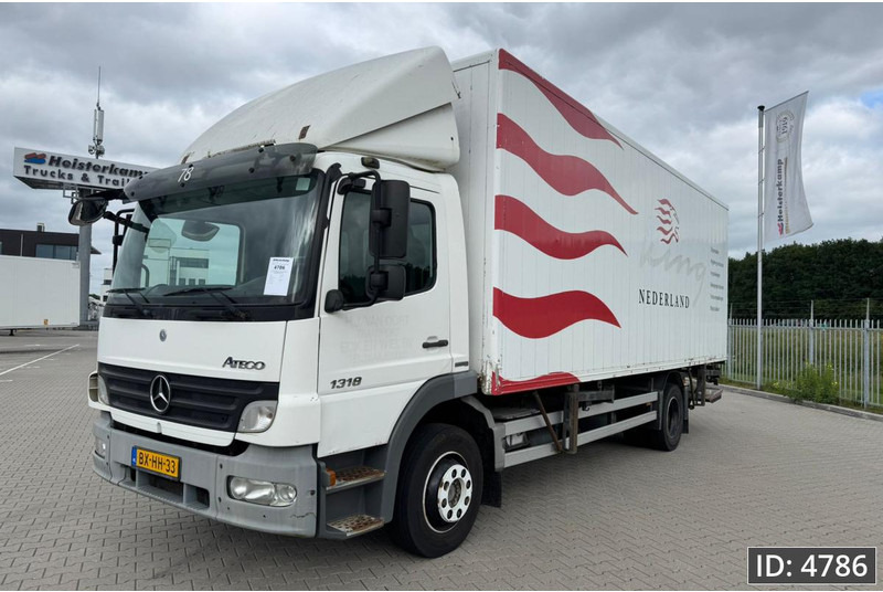 Mercedes-Benz Atego 1318 Day Cab, Euro 5, BDF / EPS automatic / DHOLLANDIA 2000KG - Containerwagen/ Wechselfahrgestell LKW: das Bild 1 Mercedes-Benz Atego 1318 Day Cab, Euro 5, BDF / EPS automatic / DHOLLANDIA 2000KG - Containerwagen/ Wechselfahrgestell LKW: das Bild 1
