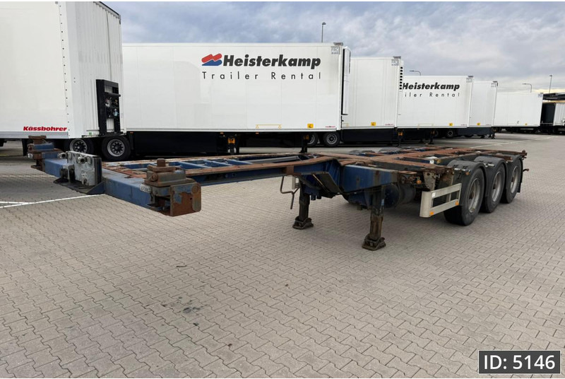 Pacton T3-010 / Multichassis / BPW Drum - Container/ Wechselfahrgestell Auflieger: das Bild 1 Pacton T3-010 / Multichassis / BPW Drum - Container/ Wechselfahrgestell Auflieger: das Bild 1