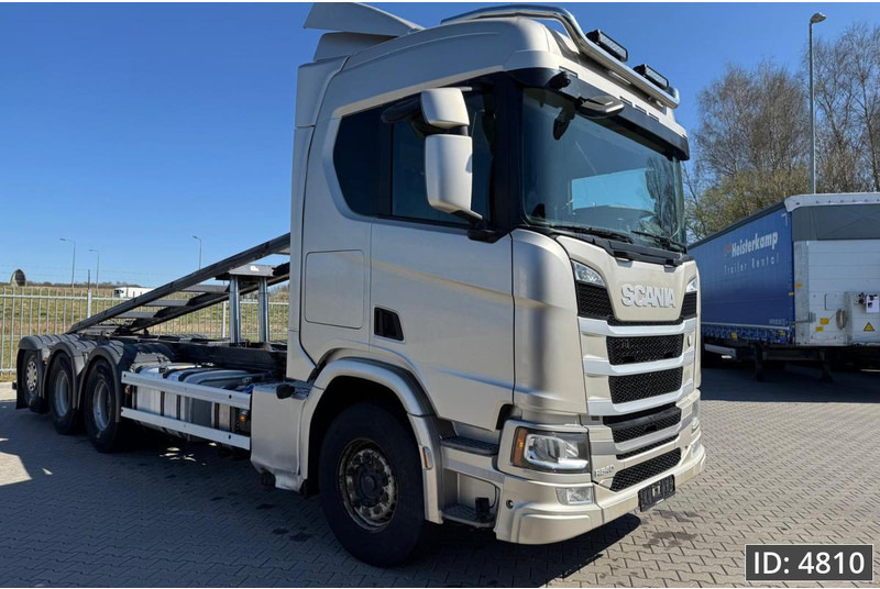 Scania R540 Topline, Euro 6, / 8x4 / BDF / Tipper / Steering axle, Intarder - Containerwagen/ Wechselfahrgestell LKW: das Bild 4 Scania R540 Topline, Euro 6, / 8x4 / BDF / Tipper / Steering axle, Intarder - Containerwagen/ Wechselfahrgestell LKW: das Bild 4