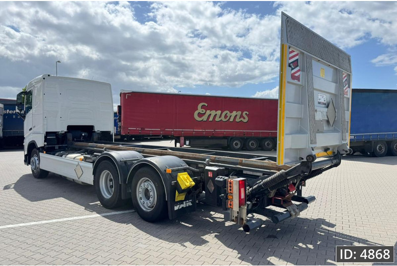 Volvo FH 500 Globetrotter, Euro 6, / 6x2 / Hydraulic body / frame 7.4 m / Tail lift - Containerwagen/ Wechselfahrgestell LKW: das Bild 2 Volvo FH 500 Globetrotter, Euro 6, / 6x2 / Hydraulic body / frame 7.4 m / Tail lift - Containerwagen/ Wechselfahrgestell LKW: das Bild 2