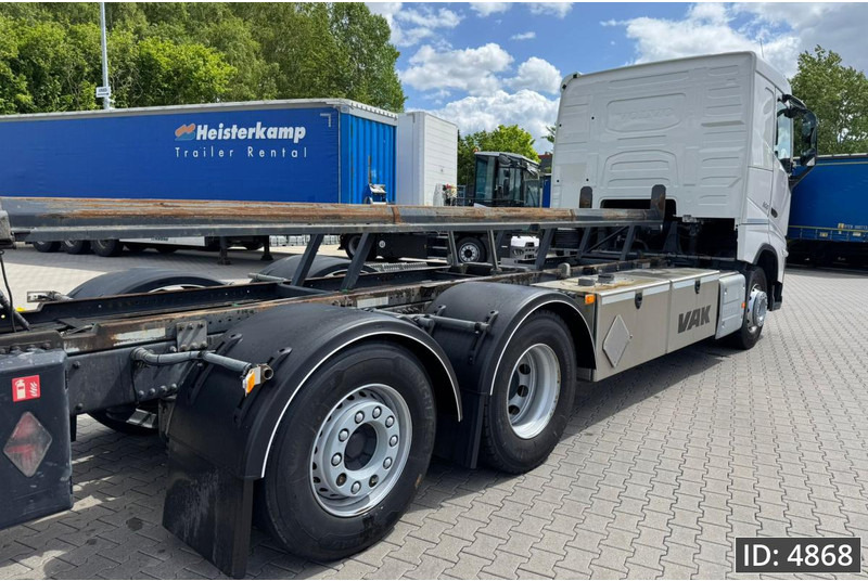 Volvo FH 500 Globetrotter, Euro 6, / 6x2 / Hydraulic body / frame 7.4 m / Tail lift - Containerwagen/ Wechselfahrgestell LKW: das Bild 5 Volvo FH 500 Globetrotter, Euro 6, / 6x2 / Hydraulic body / frame 7.4 m / Tail lift - Containerwagen/ Wechselfahrgestell LKW: das Bild 5