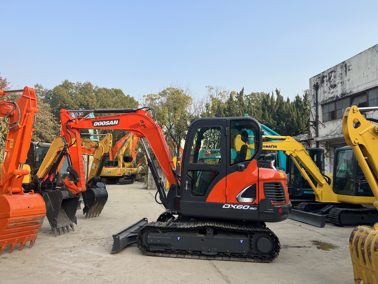 DOOSAN DX 60 Mini excavator - Minibagger: das Bild 1 DOOSAN DX 60 Mini excavator - Minibagger: das Bild 1