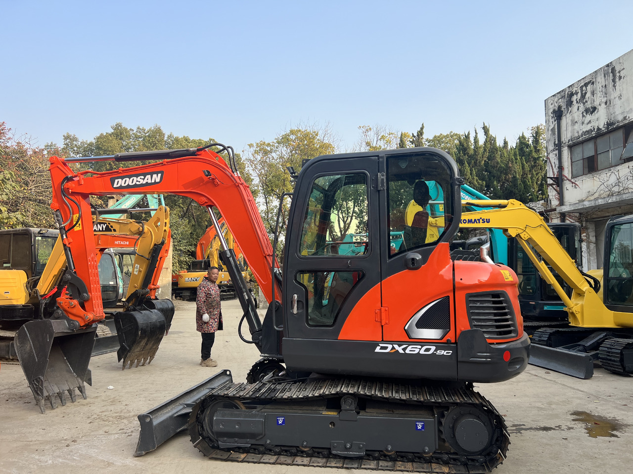 DOOSAN DX 60 Mini excavator – Leasing DOOSAN DX 60 Mini excavator: das Bild 8