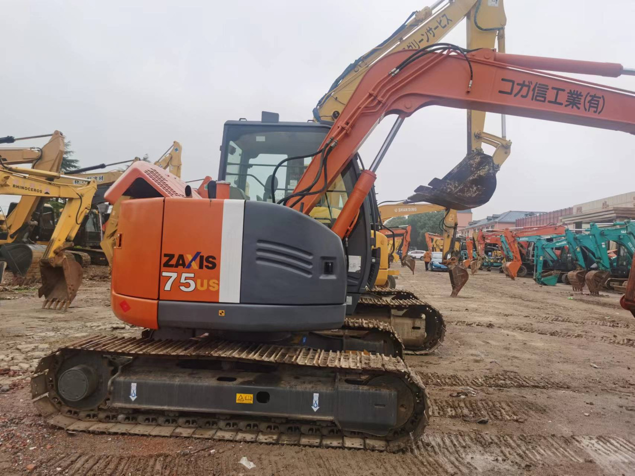 HITACHI ZX75US - Kettenbagger: das Bild 1 HITACHI ZX75US - Kettenbagger: das Bild 1