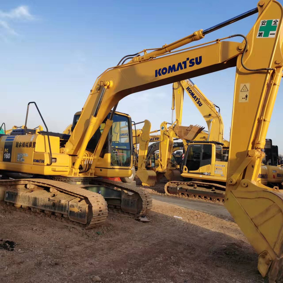 KOMATSU PC160-7 - Kettenbagger: das Bild 1 KOMATSU PC160-7 - Kettenbagger: das Bild 1