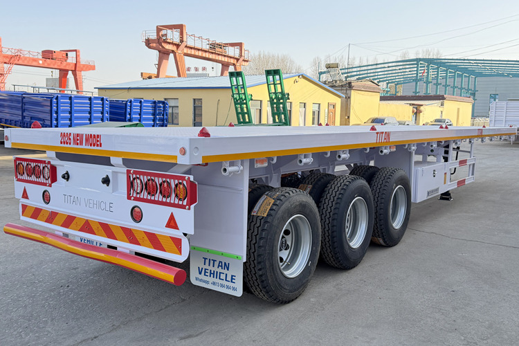 TITAN 2026 New Flatbed Trailers for Sale in Ghana - Pritschenauflieger/ Plattformauflieger: das Bild 1 TITAN 2026 New Flatbed Trailers for Sale in Ghana - Pritschenauflieger/ Plattformauflieger: das Bild 1