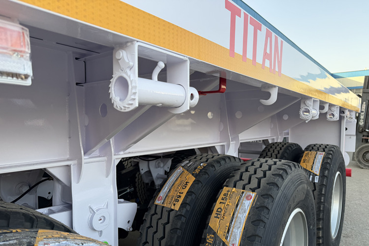 TITAN 2026 New Flatbed Trailers for Sale in Ghana - Pritschenauflieger/ Plattformauflieger: das Bild 4 TITAN 2026 New Flatbed Trailers for Sale in Ghana - Pritschenauflieger/ Plattformauflieger: das Bild 4