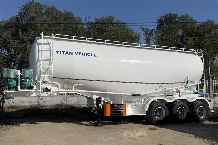 TITAN 3 Axle 50 Ton Dry Bulker Cement Tanker Trailer for Sale In Saudi Arabia - Siloauflieger: das Bild 4 TITAN 3 Axle 50 Ton Dry Bulker Cement Tanker Trailer for Sale In Saudi Arabia - Siloauflieger: das Bild 4