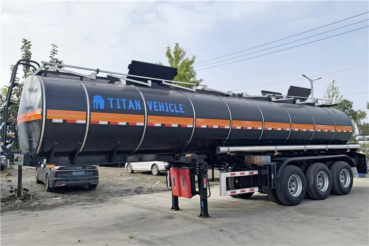 TITAN 3 Axle Asphalt Tank Semi Trailer for Sale In Nigeria - Tankauflieger: das Bild 1 TITAN 3 Axle Asphalt Tank Semi Trailer for Sale In Nigeria - Tankauflieger: das Bild 1