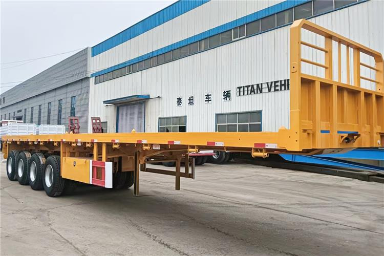 TITAN 4 Axle Flatbed Trailer for Sale Price In Senegal - Pritschenauflieger/ Plattformauflieger: das Bild 3 TITAN 4 Axle Flatbed Trailer for Sale Price In Senegal - Pritschenauflieger/ Plattformauflieger: das Bild 3