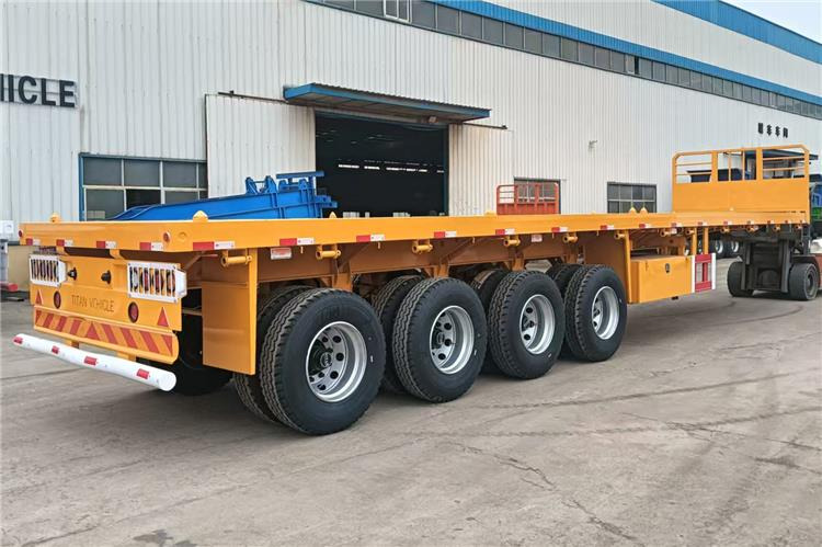TITAN 4 Axle Flatbed Trailer for Sale Price In Senegal - Pritschenauflieger/ Plattformauflieger: das Bild 1 TITAN 4 Axle Flatbed Trailer for Sale Price In Senegal - Pritschenauflieger/ Plattformauflieger: das Bild 1