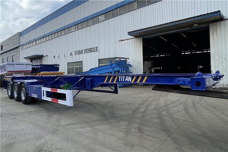 TITAN 40ft Container Chassis Trailer for Sale In Guam - Container/ Wechselfahrgestell Auflieger: das Bild 3 TITAN 40ft Container Chassis Trailer for Sale In Guam - Container/ Wechselfahrgestell Auflieger: das Bild 3