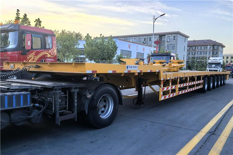 TITAN 6 Axle 62m Extendable Trailer for Sale In Ghana - Pritschenauflieger/ Plattformauflieger: das Bild 3 TITAN 6 Axle 62m Extendable Trailer for Sale In Ghana - Pritschenauflieger/ Plattformauflieger: das Bild 3