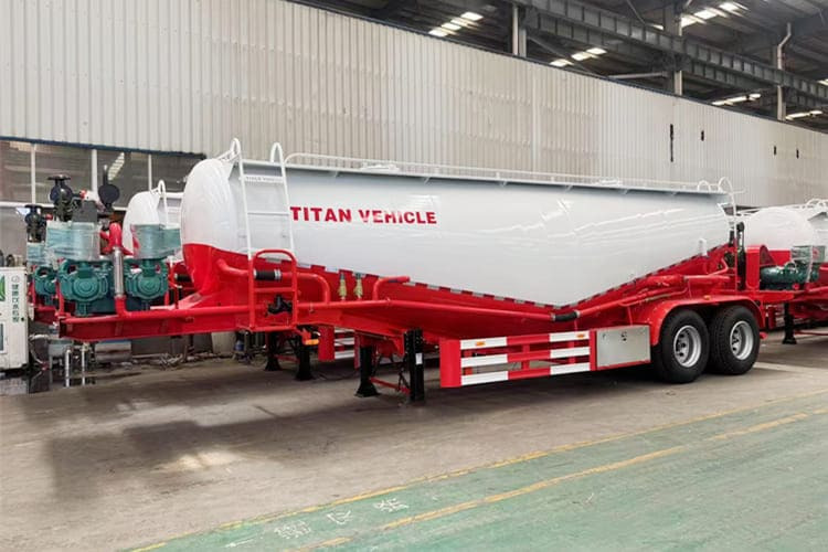 TITAN Dry Bulk Tanker Trailer for Sale in Tanzania - Siloauflieger: das Bild 5 TITAN Dry Bulk Tanker Trailer for Sale in Tanzania - Siloauflieger: das Bild 5