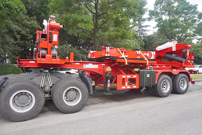 XCMG XCMG Side Loader Container Transport for Sale in Papua New Guinea - Container/ Wechselfahrgestell Auflieger: das Bild 1 XCMG XCMG Side Loader Container Transport for Sale in Papua New Guinea - Container/ Wechselfahrgestell Auflieger: das Bild 1