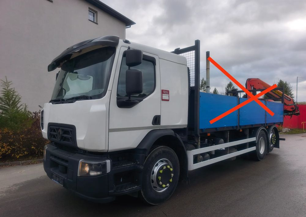 Renault D 26.320 6x2 podwozie do zabudowy - Fahrgestell LKW: das Bild 1 Renault D 26.320 6x2 podwozie do zabudowy - Fahrgestell LKW: das Bild 1