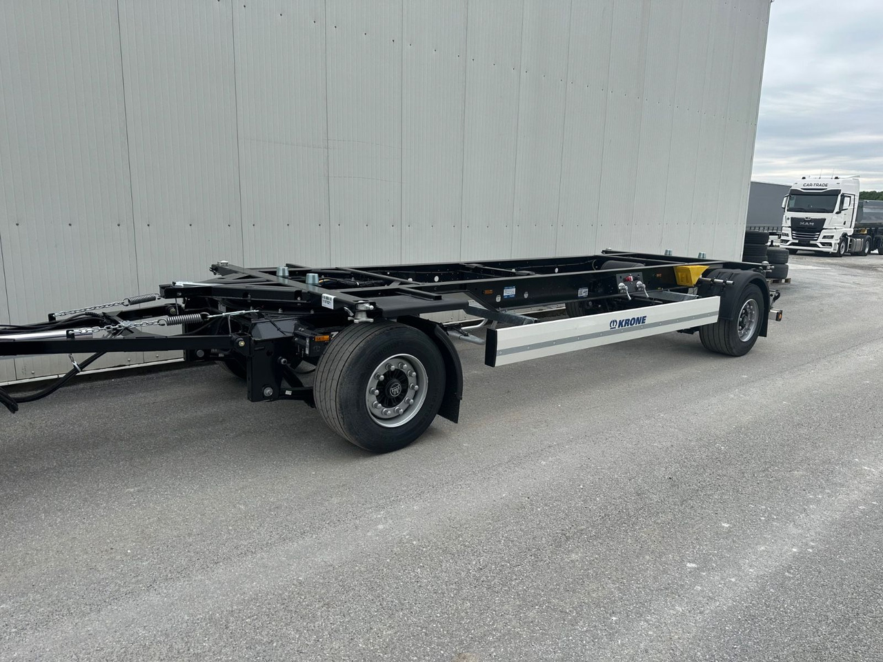 Krone SD Maxi - Container/ Wechselfahrgestell Anhänger: das Bild 1 Krone SD Maxi - Container/ Wechselfahrgestell Anhänger: das Bild 1