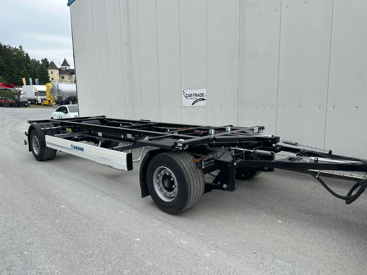 Krone SD Maxi - Container/ Wechselfahrgestell Anhänger: das Bild 2 Krone SD Maxi - Container/ Wechselfahrgestell Anhänger: das Bild 2