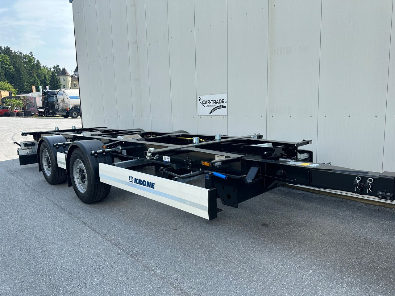 Krone ZZW 18elE10 Tadem BPW Maxi Krone ZZW 18elE10 Tadem BPW Maxi - Container/ Wechselfahrgestell Anhänger: das Bild 2 Krone ZZW 18elE10 Tadem BPW Maxi Krone ZZW 18elE10 Tadem BPW Maxi - Container/ Wechselfahrgestell Anhänger: das Bild 2