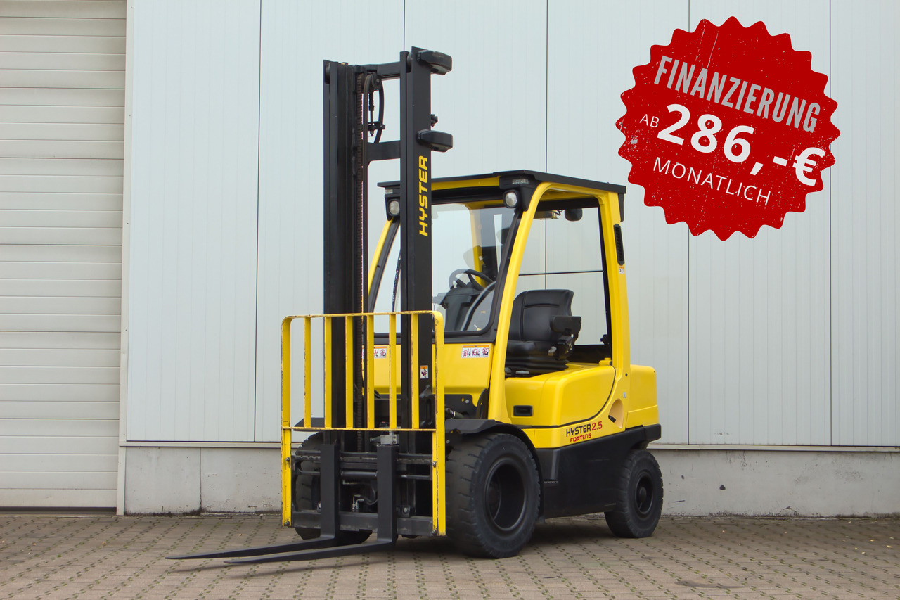 HYSTER Hyster H2.5FT - nur 1370h - Bj. 2013 - mit Beleuchtung - Dieselstapler: das Bild 1 HYSTER Hyster H2.5FT - nur 1370h - Bj. 2013 - mit Beleuchtung - Dieselstapler: das Bild 1