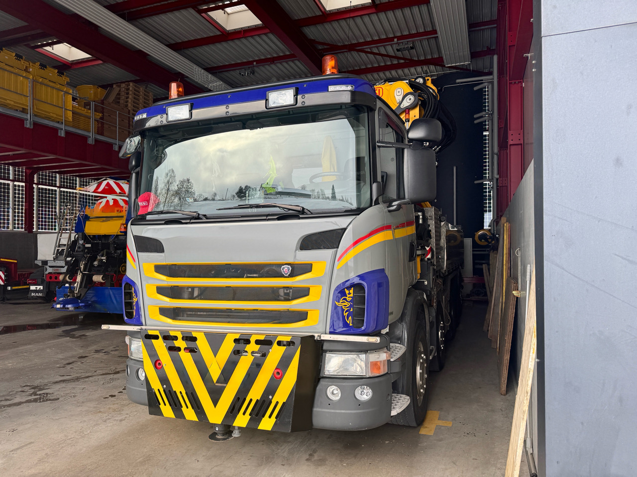SCANIA G480 10x4 Fassi F950 *72‘000 KM* - Autokran: das Bild 4 SCANIA G480 10x4 Fassi F950 *72‘000 KM* - Autokran: das Bild 4