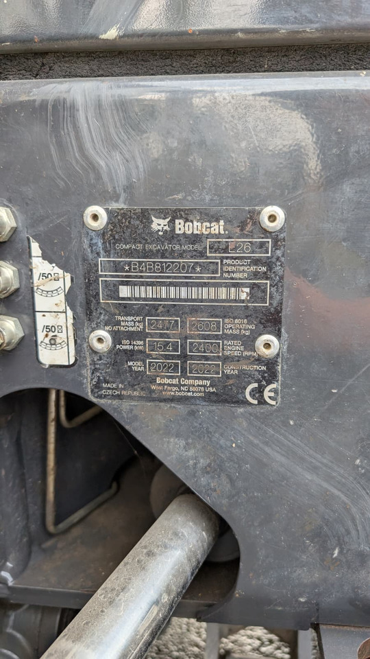 BOBCAT E 26 - Minibagger: das Bild 5 BOBCAT E 26 - Minibagger: das Bild 5
