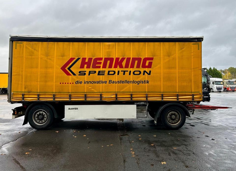 Anhänger + Krone + 2 Achsen + Scheibenbremse + EZ 2016 + TÜV - Planenanhänger: das Bild 5 Anhänger + Krone + 2 Achsen + Scheibenbremse + EZ 2016 + TÜV - Planenanhänger: das Bild 5